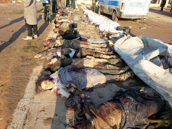 Den anden sides ofre; Civile kurdere slagtet af islamistiske terrorister i Tel Hamees. 
