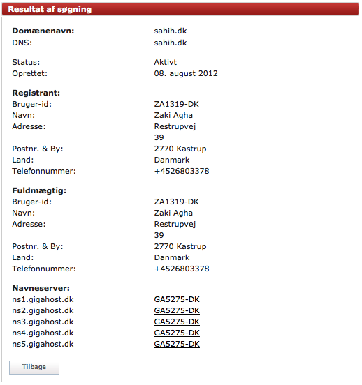Et simpelt opslag i DK-Hostmasters offentlige database afslører bagmanden.