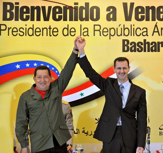 Hugo Chavez Bashar al-Assad